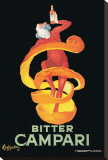 Bitter Campari Reproducción en lienzo de la lámina por Leonetto Cappiello