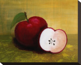 Country Apples Stretched Canvas Print by Petra Kirsch