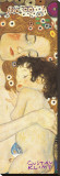 Mother and Child (detail) Stretched Canvas Print by Gustav Klimt
