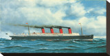 Lusitania, c.1908 Stretched Canvas Print by Antonio Jacobsen