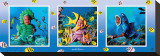 Water Babies in the Sea Reproduction transférée sur toile : par Tom Arma