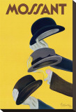 Chapeau Mossant Reproduction transférée sur toile : par Leonetto Cappiello