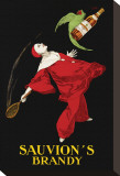 Sauvion's Brandy Reproducción en lienzo de la lámina por Leonetto Cappiello