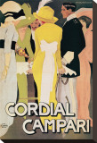 Cordial Campari Stretched Canvas Print by Marcello Dudovich