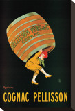 Cognac Pellisson Reproduction transférée sur toile : par Leonetto Cappiello