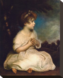 Age of Innocence, c.1723-1784 Stretched Canvas Print by Graham Reynold