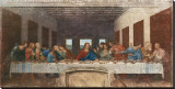 The Last Supper, c.1498 Stretched Canvas Print by Leonardo da Vinci The Last Supper, c.1498 Stretched Canvas Print by Leonardo da Vinci
