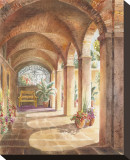 Tolmezzo Reproduction transférée sur toile : par Rita Zaudke