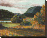 Falls Creek Reproduction transférée sur toile : par Judith D'Agostino