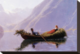 A Summer Romance Leinwand von Hans Dahl