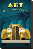 Art of the Motor Car II Stretched Canvas Print by Michael Crampton