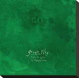 Go, Green Flag, Safe to Swim in Flagged Area Stretched Canvas Print by Miranda York