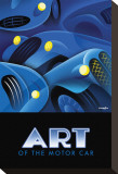 Art of the Motor Car I Stretched Canvas Print by Michael Crampton