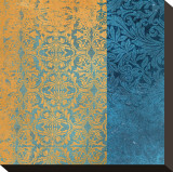Powder Blue Lace I Leinwand von Rachel Travis