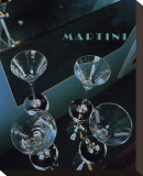Martini III Stretched Canvas Print by Richard Sutton
