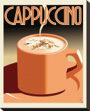 Deco Cappucino II Stretched Canvas Print by Richard Weiss