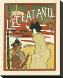 L'Eclatante Lampe A Petrole Sans Meche Stretched Canvas Print by Manuel Robbe