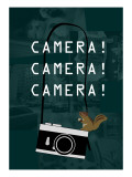 Camera Green Giclee Print by Ikuko Kowada