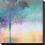 Palmae Square IV Stretched Canvas Print by Melinda Bradshaw