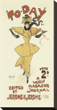 To-Day, Weekly Magazine Journal Reproduction transférée sur toile par Dudley Hardy