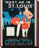 Meet Me in St. Louis Stretched Canvas Print