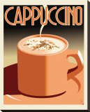 Deco Cappucino II Stretched Canvas Print by Richard Weiss