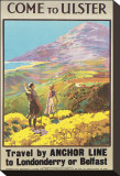 Come to Ulster Stretched Canvas Print