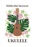 Flower White Giclee Print by Ikuko Kowada
