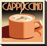 Deco Cappucino I Stretched Canvas Print by Richard Weiss
