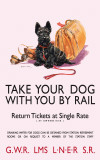 Take your dog Cartel de chapa Take your dog Cartel de chapa