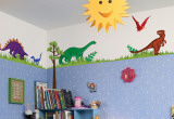 Dinosaurier Wandabziehbild