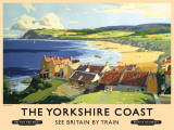Côte du Yorkshire Plaque en métal