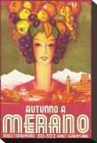 Autunno a Merano Stretched Canvas Print