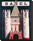 Basel Stretched Canvas Print by Niklaus Stoecklin