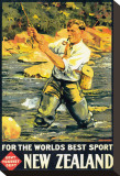 New Zealand, For The Worlds Best Sport Stretched Canvas Print
