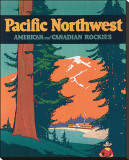 Pacific Northwest Reproduction transférée sur toile