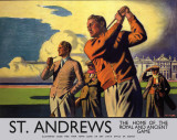 St. Andrews Plaque en métal