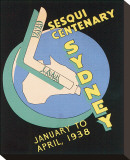 Sesqui Centenary, Sydney Stretched Canvas Print