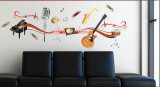 Music Instruments - Duvar Çıkartması Music Instruments - Duvar Çıkartması