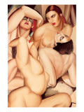 Groupe de Quatre Nus Premium Giclee Print by Tamara De Lempicka