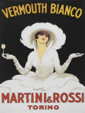 Martini Vermouth Bianco Blikskilt