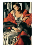 Portrait de Madame Boucard Giclee-tryk i høj kvalitet af Tamara De Lempicka Portrait de Madame Boucard Giclee-tryk i høj kvalitet af Tamara De Lempicka