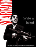 Scarface Emaille bord