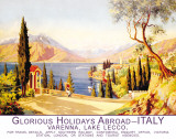 Glorious Holidays Abroad - Italy Plechová cedule