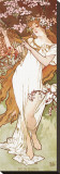 Frühling Leinwand von Alphonse Mucha