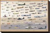 American Aviation: Early Years, 1903-1945 Stretched Canvas Print