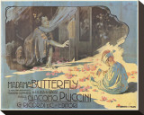 Madama Butterfly Stretched Canvas Print by Adolfo Hohenstein