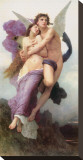 Ravishment of Psyche Stretched Canvas Print by William Adolphe Bouguereau