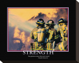 Strength Stretched Canvas Print