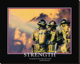 Strength Stretched Canvas Print